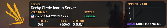 Darby Circle Icarus Server