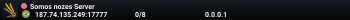 Somos nozes Server