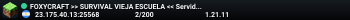 FOXYCRAFT >> SURVIVAL VIEJA ESCUELA << Servidor dedicado a STREAM.