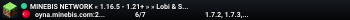 MINEBIS NETWORK « 1.16.5 - 1.21+ » » Lobi & SMP • Maceraya katıl!