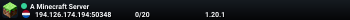 A Minecraft Server