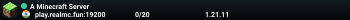 A Minecraft Server