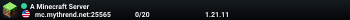 A Minecraft Server