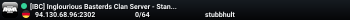 [IBC] Inglourious Basterds Clan Server - Joint Operation