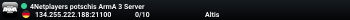 4Netplayers potschis ArmA 3 Server