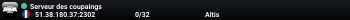 Serveur des coupaings