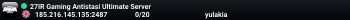 27IR Gaming Antistasi Ultimate Server