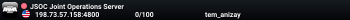 JSOC Joint Operations Server