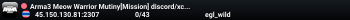 Arma3 Meow Warrior Mutiny[Mission] discord/xcaVP3VddX