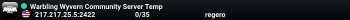 Warbling Wyvern Community Server Temp