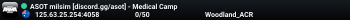 ASOT milsim [discord.gg/asot] - Medical Camp