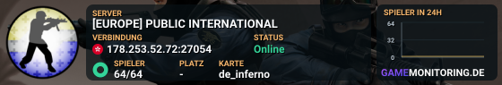 [EUROPE] PUBLIC INTERNATIONAL