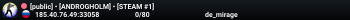 [public] • [ANDROGHOLM] • [STEAM #1]