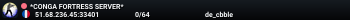 *CONGA FORTRESS SERVER*
