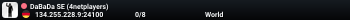 DaBaDa SE (4netplayers)
