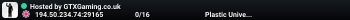 Hosted by GTXGaming.co.uk