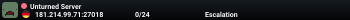 Unturned Server