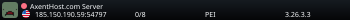 AxentHost.com Server
