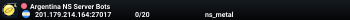Argentina NS Server Bots