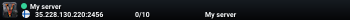 My server