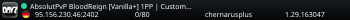 AbsolutPvP BloodReign [Vanilla+] 1PP | Custom Weapons/Events |