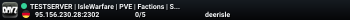TESTSERVER | IsleWarfare | PVE | Factions | Skills | Bots