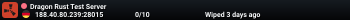 Dragon Rust Test Server