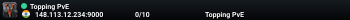 Topping PvE