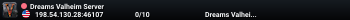 Dreams Valheim Server