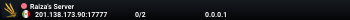 Raiza's Server