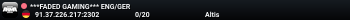 ***FADED GAMING***  ENG/GER