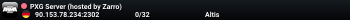 PXG Server (hosted by Zarro)