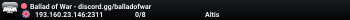 Ballad of War - discord.gg/balladofwar