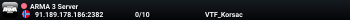 ARMA 3 Server