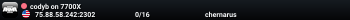 codyb on 7700X