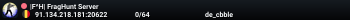 |F^H| FragHunt Server