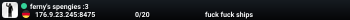 ferny's spengies :3
