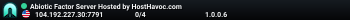Abiotic Factor  Server Hosted by HostHavoc.com