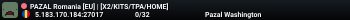 PAZAL Romania [EU] | [X2/KITS/TPA/HOME]