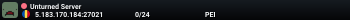 Unturned Server