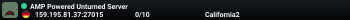 AMP Powered Unturned Server