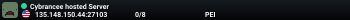 Cybrancee hosted Server