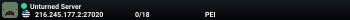 Unturned Server