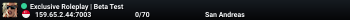 Exclusive Roleplay | Beta Test