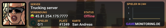 Trucking server