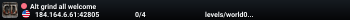 Alt grind all welcome