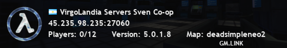 VirgoLandia Servers Sven Co-op