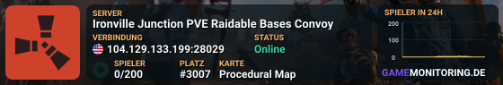 Ironville Junction PVE Raidable Bases Convoy