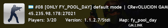 #08 [ONLY FY_POOL_DAY] default mode | CRevOLUCION GAMING |