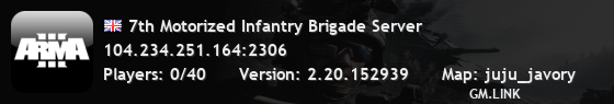 7th Motorized Infantry Brigade Server